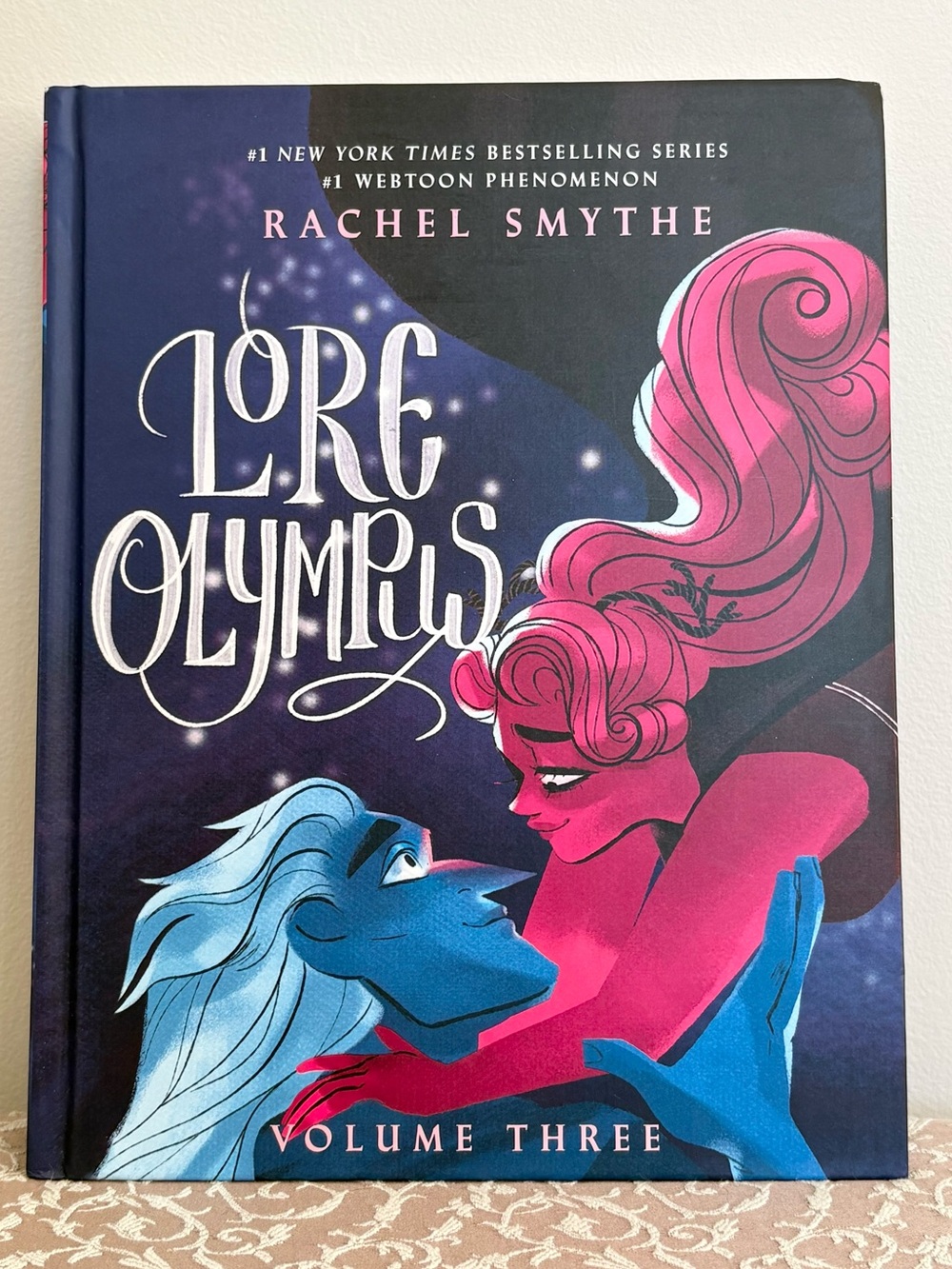 Lore Olympus Volume Three Hardcover graphic novel comic book fantasy mythology